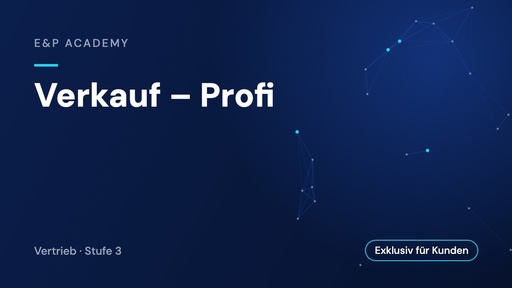 Verkauf – Profi